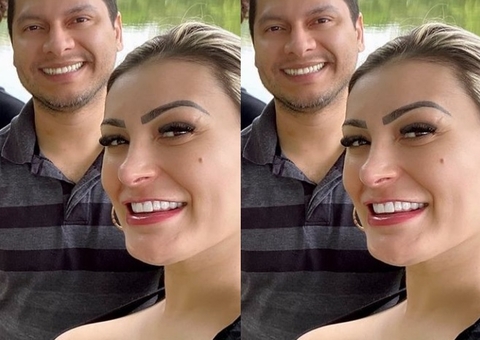 Grávidos, Andressa Urach e marido se emocionam em pré-natal: ‘coraçãozinho batendo forte’