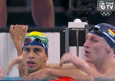 Guilherme Cachorrão bate recorde das Américas nos 400m livre e fica em 5º; Alemanha leva o ouro