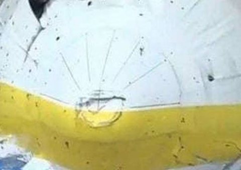 Veja imagens de como ficou o maior avião do mundo após bombardeio russo