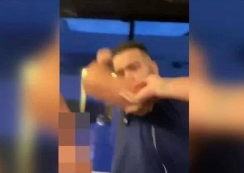 Homem tenta agredir mulher em disputa por aparelho de academia; vídeo