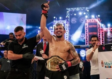 Amazonense Cleiver Fernandes estreia em evento internacional de MMA