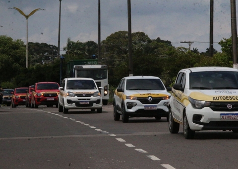 Instrutores realizam protestos contra novas regras de autoescolas em Manaus; vídeo