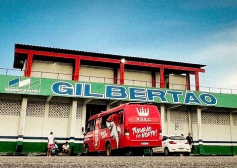 Estádio Gilbertão vira ponto de coleta de doações para o RS