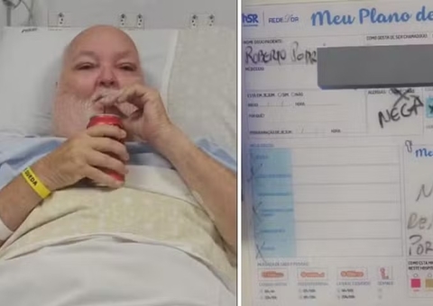 Homem diz que não toma água há 50 anos: 'Só Coca'