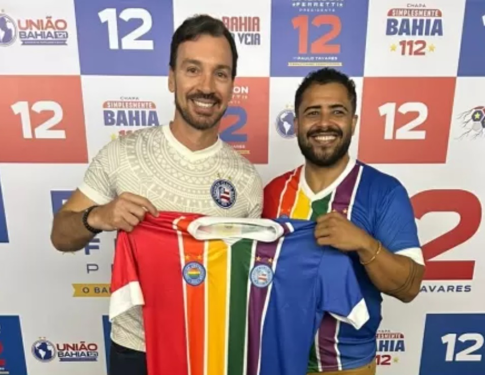 Bahia elege 1º presidente assumidamente gay entre times das Séries A à D do Brasileirão