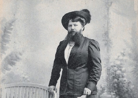 Conhecida como 'dama barbada', francesa ganhou museu em sua homenagem