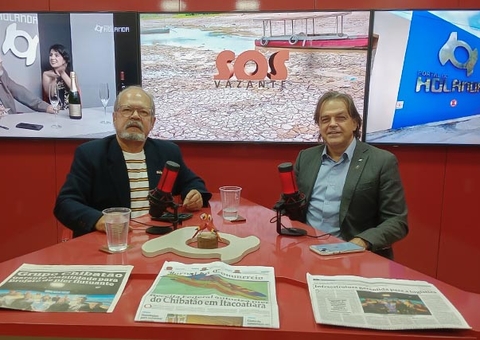 'SOS Vazante' desta sexta recebe o delegado da Alfândega do Porto de Manaus, Marcelo Calbo; Assista  