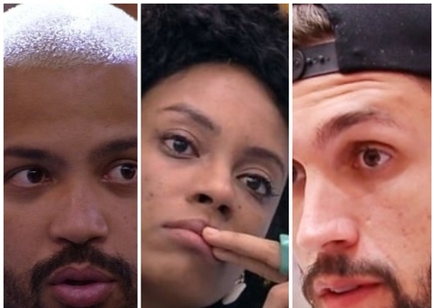 Projota, Lumena e Arthur estão no 5º paredão do BBB21