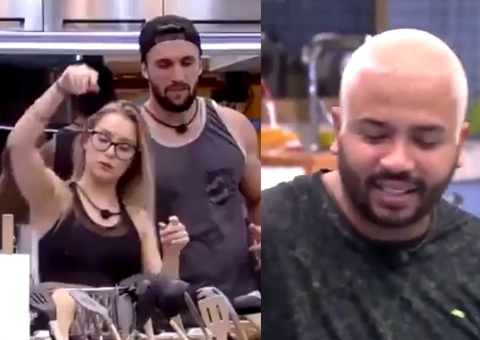 Projota faz comentário de mau gosto com Carla e Arthur reage: ‘ridículo'