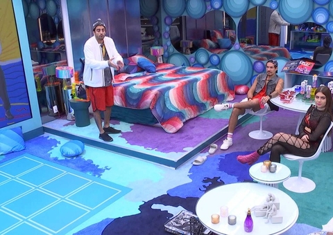 DG e Pedro Scooby discutem por figurino antes de festa no BBB22