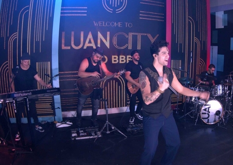 Luan Santana abre festival de música no BBB22; vídeo