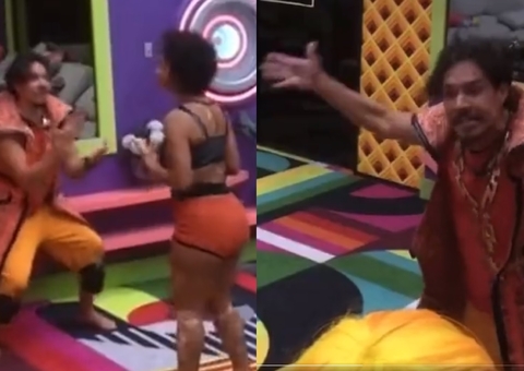 BBB22: Eli e Natália discutem e brother surta ao ser acusado de ter a 'boca aberta'