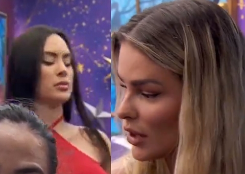 Yasmin tenta se justificar com Isabelle e se irrita com reação da cunhã; vídeos