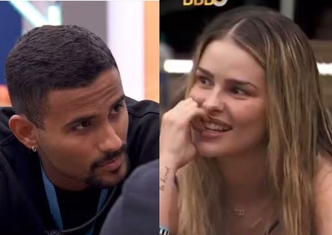 Lucas Pizane conta a Yasmin Brunet sobre falas pesadas de Rodriguinho e Nizam 