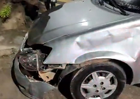 Acidente entre carro e moto deixa criança e outros dois feridos em Itacoatiara