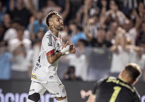 Neymar marca, Santos vence o Sport e deixa o Z4 do Brasileirão