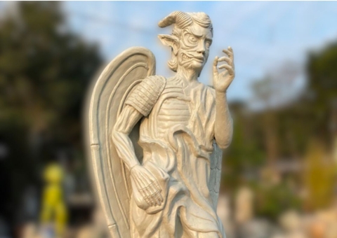 Templo dedicado a Lúcifer segue interditado por decisão judicial