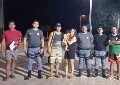 PMs salvam bebê engasgado com leite materno no Amazonas