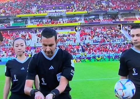 Fifa escala árbitras mulheres pela 1ª vez na história da Copa masculina