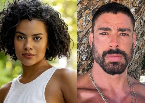 Com dedo no rosto, Bella Campos e Cauã Reymond brigam no estacionamento da Globo