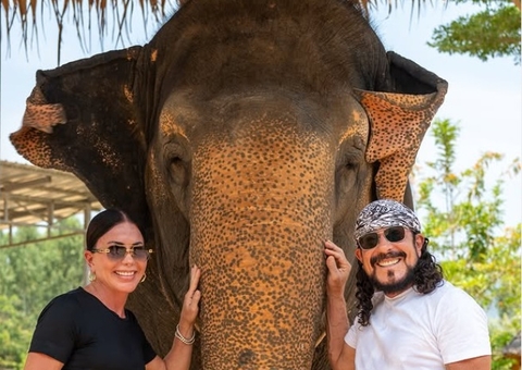 De férias na Tailândia, Bell Marques tranquiliza fãs após terremoto