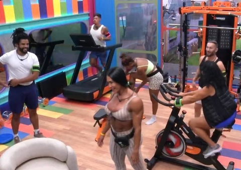 Gracyanne Barbosa fala sobre Belo durante treino no BBB25: 'também amo'