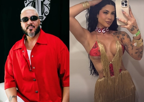 Belo assume namoro com influencer em camarote da Sapucaí e ganha declaração