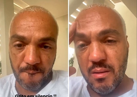 Belo posta vídeo chorando após ser solto de prisão por show com aglomeração