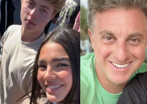 Benício Huck faz primeira aparição com o pai após término com Duda Guerra