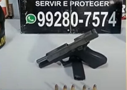 Homem com passagem por homicídio é preso após atirar contra vizinhos em Manaus