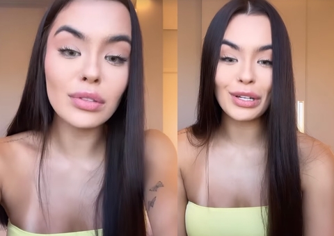 Em vídeo, Bia Michelle expõe como descobriu traição de MC Gui: ‘a intuição gritando' 