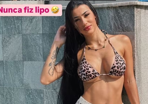 Com barriga chapada, Bia Miranda mostra ultrassom para provar gravidez
