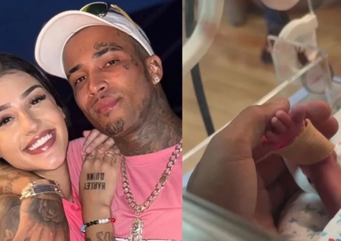 Bia Miranda defende direito de Gato Preto ver a filha, que está entubada