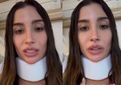 Internada, Bianca Andrade relata acidente de carro: 'foi muito pesado'
