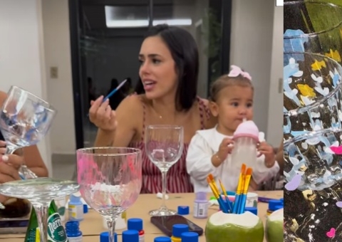 Bruna Biancardi ignora polêmica com Neymar e tem noite com amigas