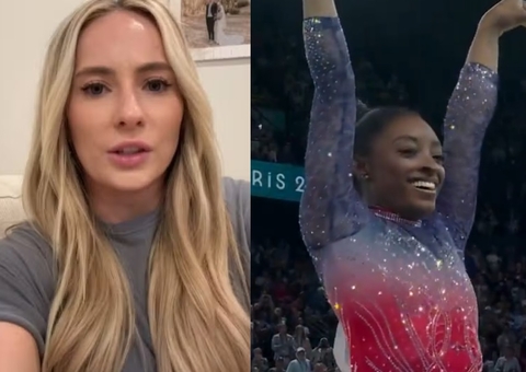 Ginasta implora por ajuda de Simone Biles após alfinetada: 'recebendo ameaças de m0rte'