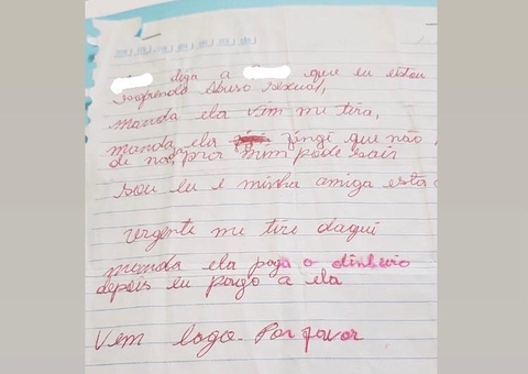 Mulher abusada em clínica pediu socorro por bilhete, diz polícia