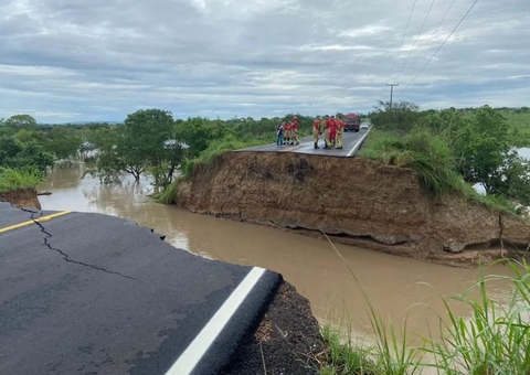 Cratera engole veículos em estrada e vítimas ficam penduradas em árvores 