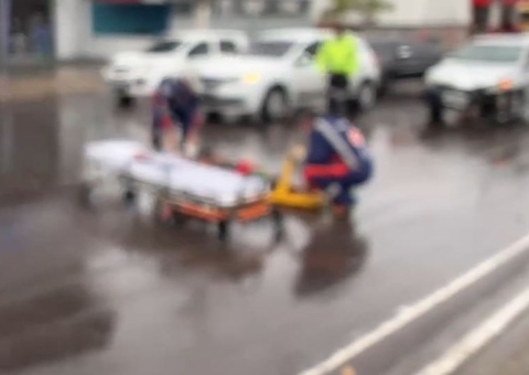 Jovem com deficiência mental é atropelada em avenida de Manaus 