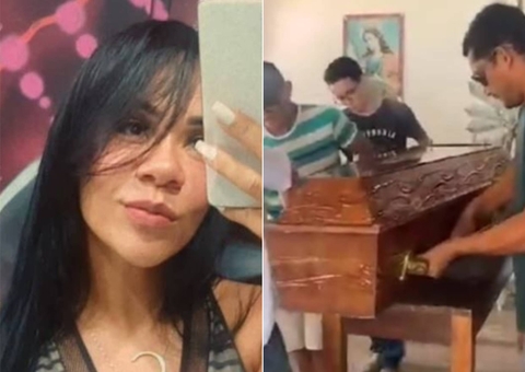 Família dá último adeus à amazonense assassinada pelo namorado em São Paulo