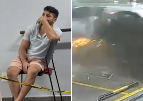 Motorista que destruiu 4 carros em avenida de Manaus estava embriagado 