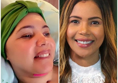 Internada há quase 2 anos, cantora Amanda Wanessa deixa hospital após acidente de carro