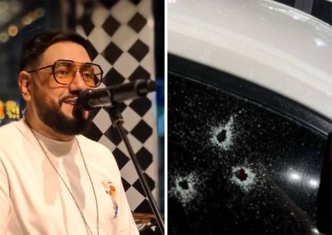 Cantor Dubarranco e filha de 4 anos são baleados dentro de carro em Manaus