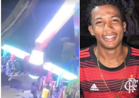 Vídeo: Jovem corre risco de perder braço após brinquedo despencar em parque de diversões