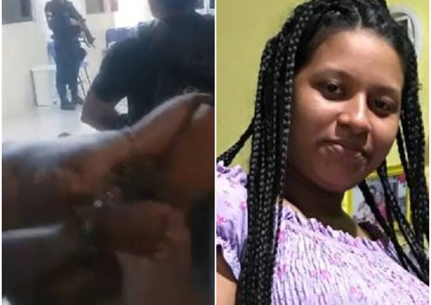 Caso Débora: Vídeo mostra momento em que suspeito de matar grávida chega em delegacia no Pará