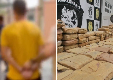 Homem é preso com 100 kg de drogas avaliados em R$ 2 milhões em Manaus