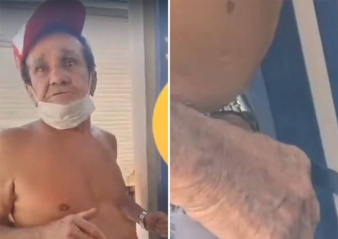 Vídeo: Idoso é flagrado fazendo criança tocar seu pênis no meio da rua em Coari