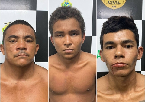 Trio é preso após assaltar ônibus da linha 315 em Manaus