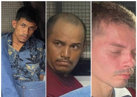 Trio é preso suspeito de assaltar loja e fazer funcionários de escudos humanos em Manaus