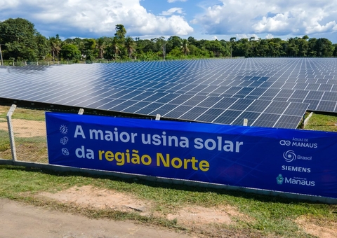 Manaus inaugura maior usina de energia solar da região Norte do país